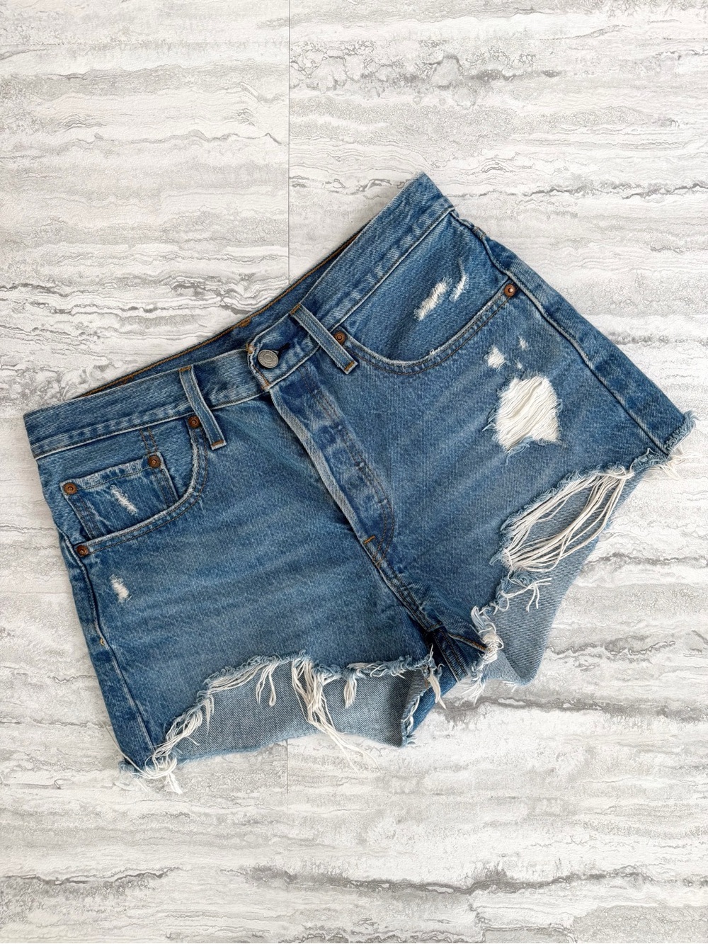 LEVI’S 501 Denim Cutoff Shorts